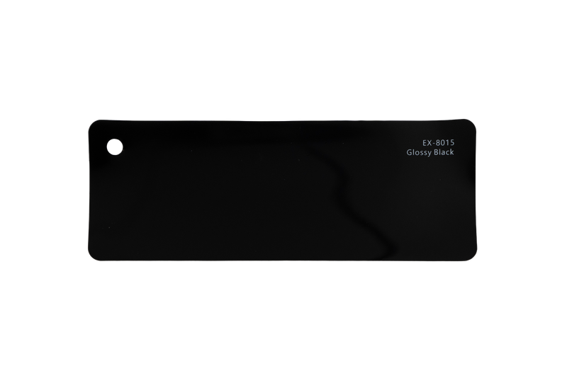 Premium PPF colour swatch in Glossy Black - Ozone Shield