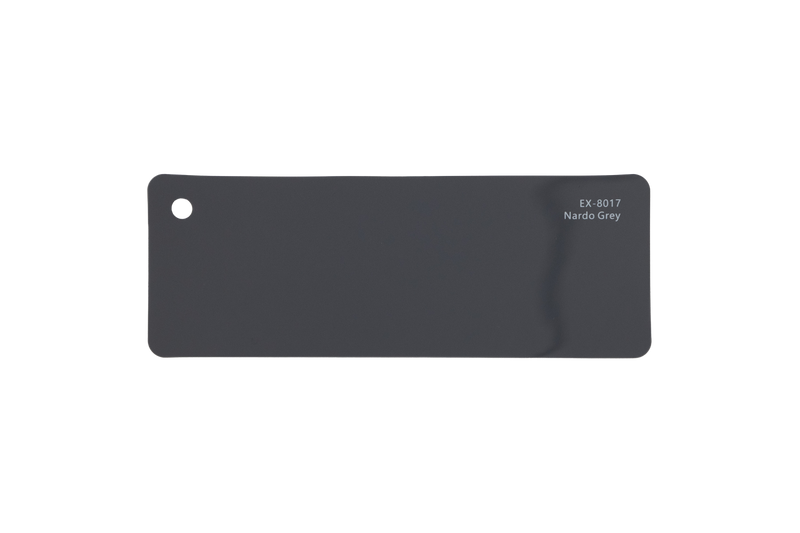 Premium PPF colour swatch in Nardo Grey - Ozone Shield
