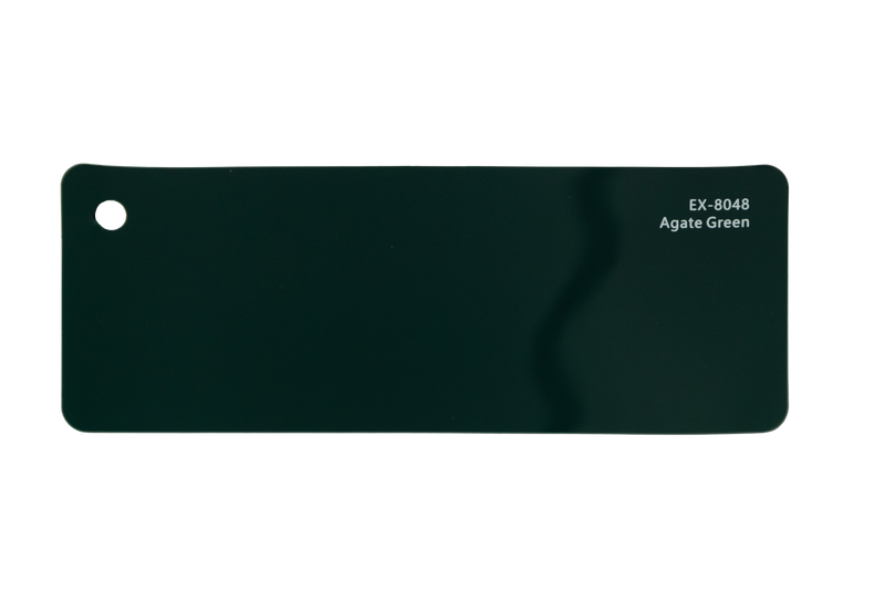 Premium PPF colour swatch in Agate Green - Ozone Shield