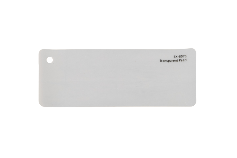 Premium PPF colour swatch in Transparent Pearl - Ozone Shield