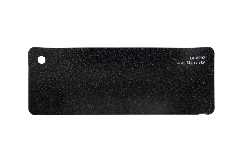 Premium PPF colour swatch in Laser Starry Sky - Ozone Shield
