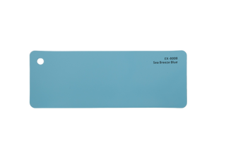 Premium PPF colour swatch in Sea Breeze Blue - Ozone Shield