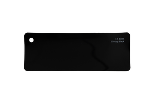Premium PPF colour swatch in Glossy Black - Ozone Shield