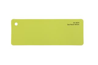 Premium PPF colour swatch in Sao Paulo Yellow - Ozone Shield