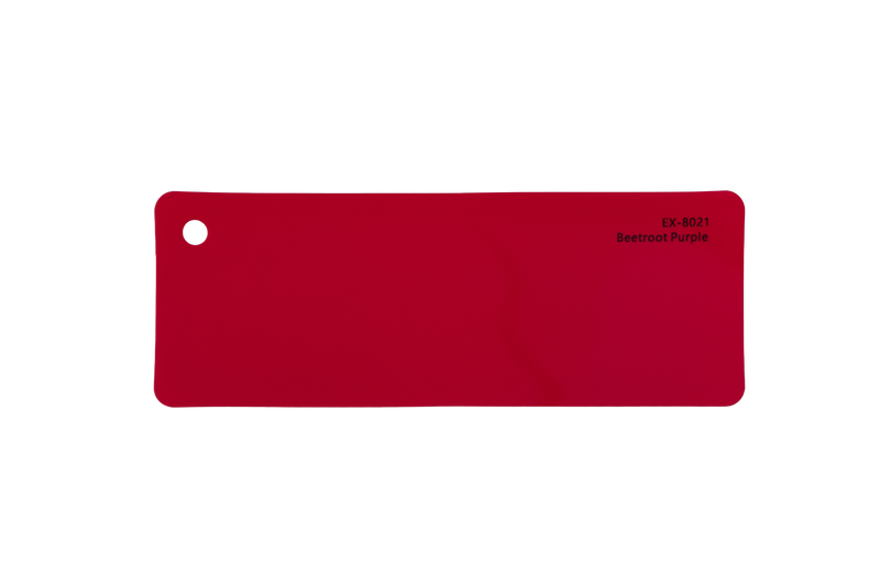 Premium PPF colour swatch in Beetroot Purple - Ozone Shield