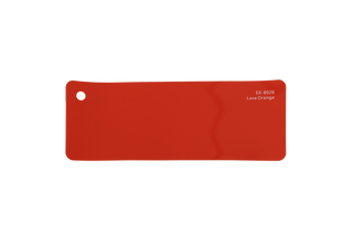 Premium PPF colour swatch in Lava Orange - Ozone Shield