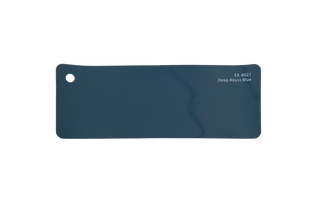 Premium PPF colour swatch in Deep Abyss Blue - Ozone Shield