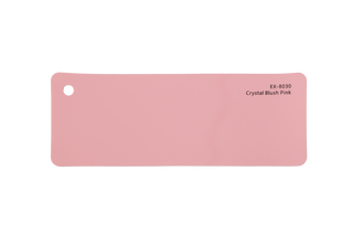 Premium PPF colour swatch in Crystal Blush Pink - Ozone Shield