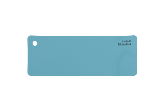 Premium PPF colour swatch in Tiffany Blue - Ozone Shield