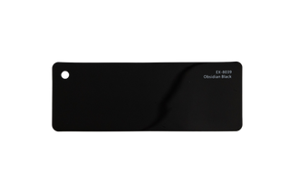 Premium PPF colour swatch in Obsidian Black - Ozone Shield