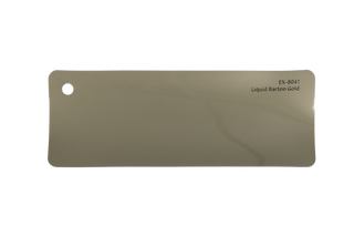 Premium PPF colour swatch in Liquid Barton Gold - Ozone Shield