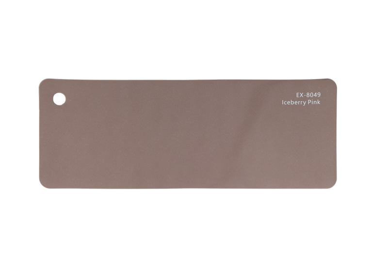 Premium PPF colour swatch in Iceberry Pink - Ozone Shield