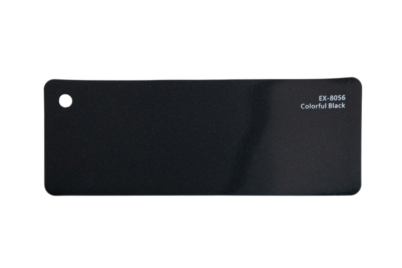 Premium PPF colour swatch in Colorful Black - Ozone Shield