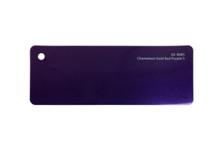 Premium PPF colour swatch in Chameleon Gold Red Purple - Ozone Shield