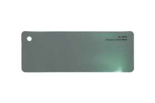 Premium PPF colour swatch in Dreamy Green Mist - Ozone Shield