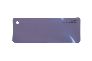 Premium PPF colour swatch in Silver Phantom Purple - Ozone Shield