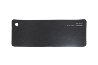 Premium PPF colour swatch in Pearl Black 3M Style - Ozone Shield