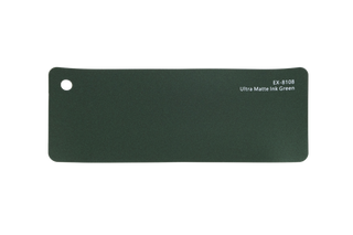 Premium PPF colour swatch in Ultra Matte Ink Green - Ozone Shield