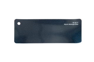 Premium PPF colour swatch in Mystic Midnight Blue - Ozone Shield