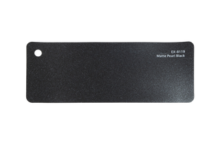 Premium PPF colour swatch in Matte Pearl Black - Ozone Shield