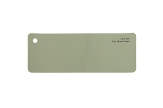 Premium PPF colour swatch in Flat Khaki Green - Ozone Shield