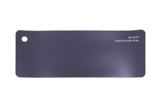 Premium PPF colour swatch in Matte Violet Grey - Ozone Shield