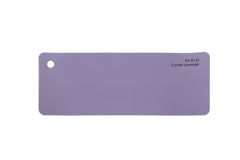 Premium PPF colour swatch in Crystal Lavender - Ozone Shield