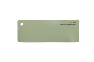 Premium PPF colour swatch in Matte Gloss Khaki Green - Ozone Shield