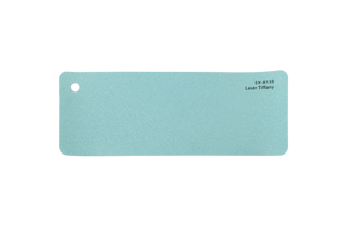 Premium PPF colour swatch in Laser Tiffany - Ozone Shield