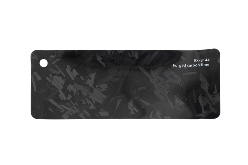 Premium PPF colour swatch in Forged Carbon Fiber - Ozone Shield