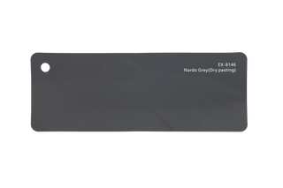 Premium PPF colour swatch in Nardo Grey Dry Pasting - Ozone Shield