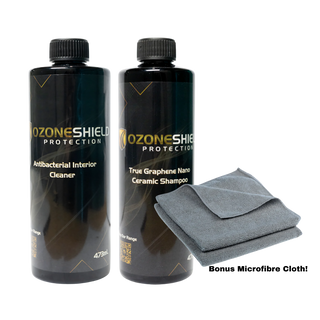 Antibacterial Interior Cleaner AND True Graphene Nano Ceramic Shampoo