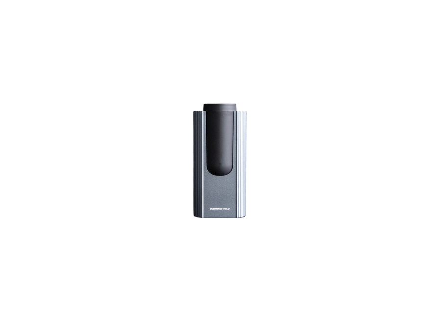 Ozone Shield Car and Caravan Diffuser in charcoal grey with black cap