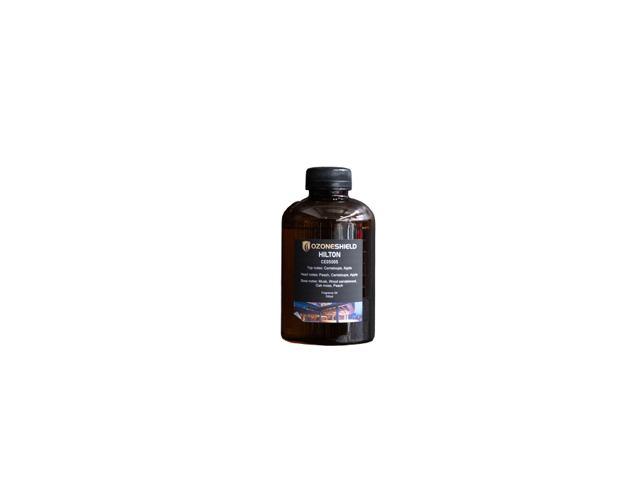Hilton diffuser fragrance oil bottle by Ozone Shield